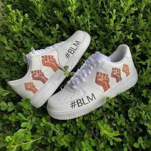 BLM ✊🏻✊🏼✊🏽✊🏾✊🏿 Customs Nike Air Force 1